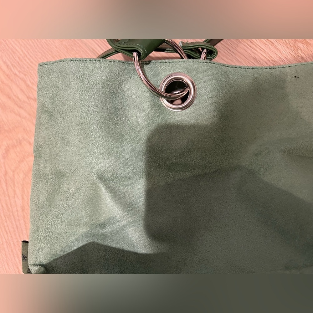 NWOT Graham Webb Medium Suede Purse - Picture 4 of 15